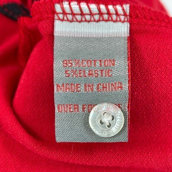 Pennington & Bailes Remain True Classic Polo Uniform School Shirt Red Women XXL - Picture 7 of 8